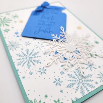 Weihnachtskarte, Jade