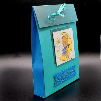 T&uuml;tenverpackung B&auml;rchen, Pazifikblau