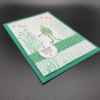 Geburtstagskarte, Tannengr&uuml;n