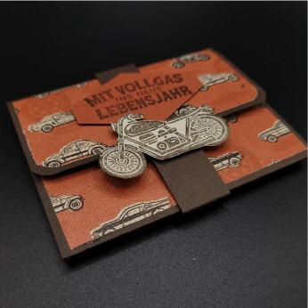 Gutscheinkarte "Mit Vollgas", Espresso