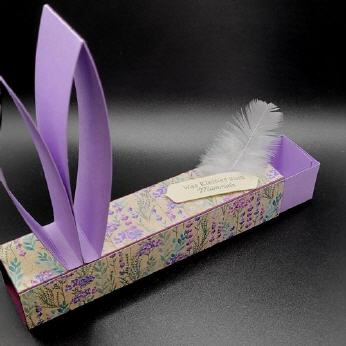 Hasenbox zum M&uuml;mmeln, Heidebl&uuml;te