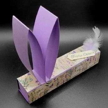 Hasenbox Frohe Ostern, Heidebl&uuml;te