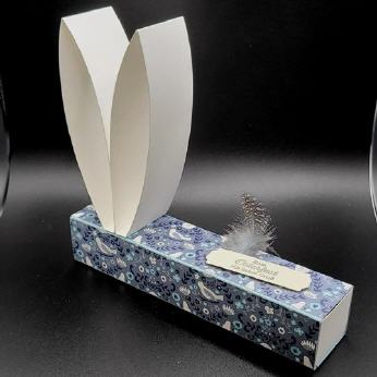 Hasenbox lieber Gru&szlig;, Grundweiss