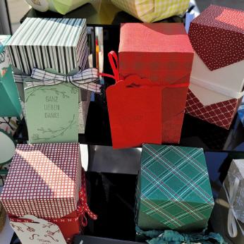 Boxen aus Papier